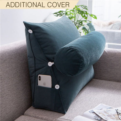 Additional Cover For Luxury Adjustable Backrest Pillow