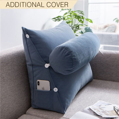 Additional Cover For Luxury Adjustable Backrest Pillow