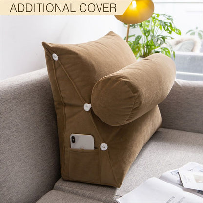 Additional Cover For Luxury Adjustable Backrest Pillow