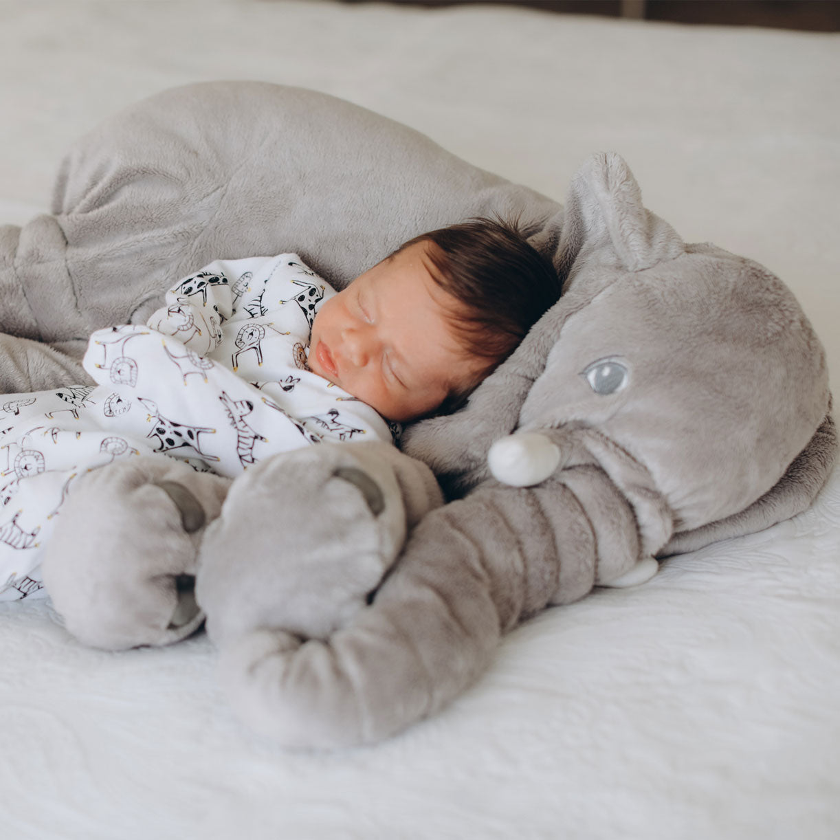 Elephant Cuddle Pillow