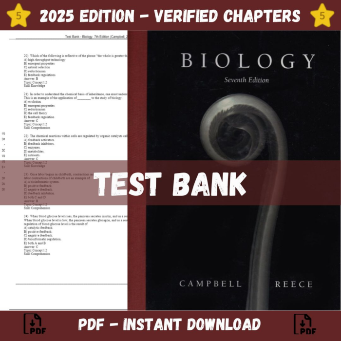 Biology, 7th Edition