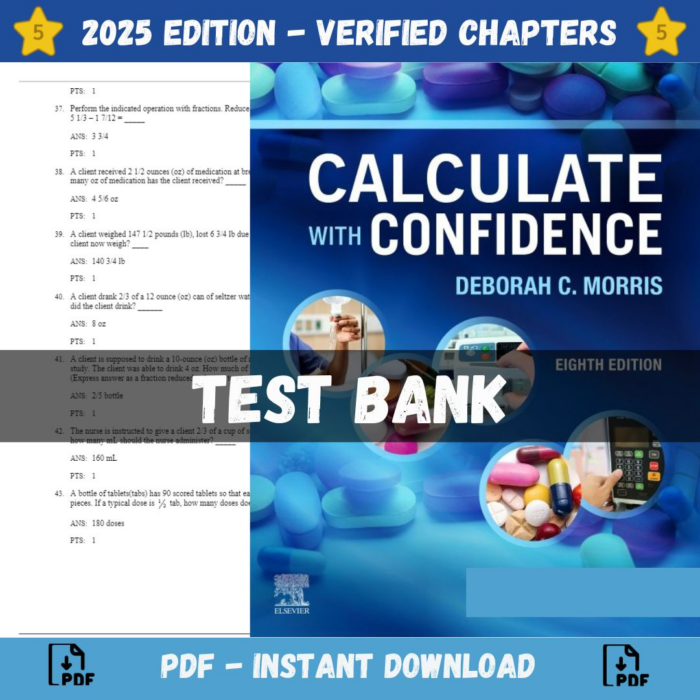 Calculate with Confidence 8th Edition