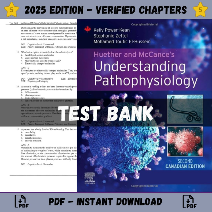 Huether and McCances Understanding Pathophysiology, Canadian Edition