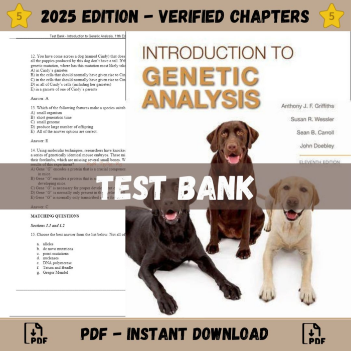 Introduction to Genetic Analysis, 11