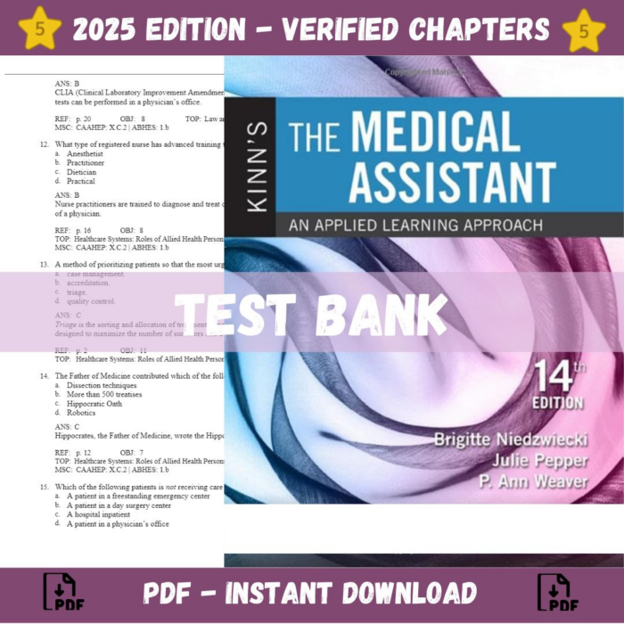 Kinn's The Medical Assistant An Applied Learning Approach 14th Edition