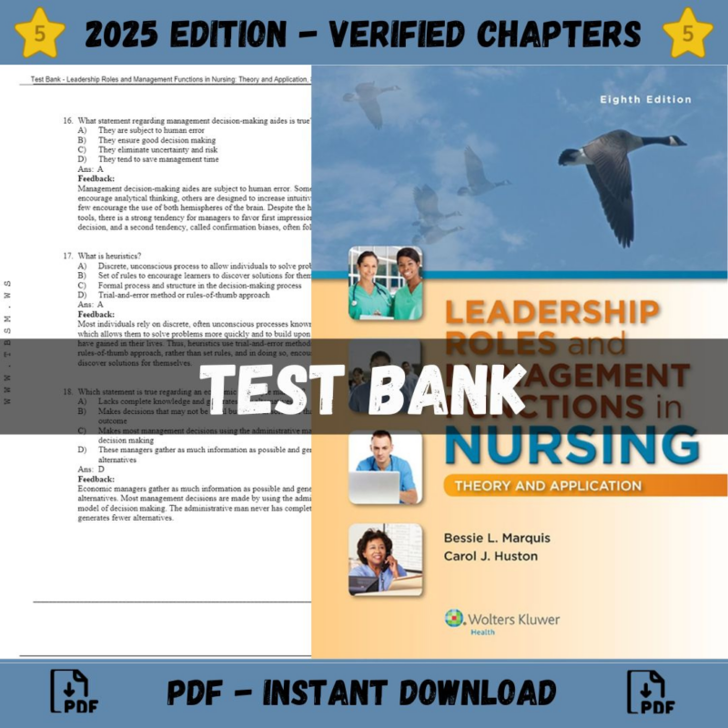 Leadership Roles and Management Functions in Nursing Theory