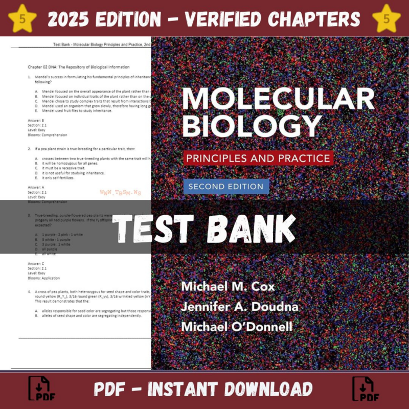 Molecular Biology Principles and Practice, 2nd Edition