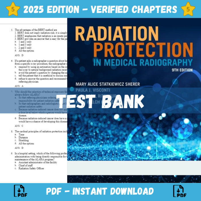 Radiation Protection in Medical Radiography 9th Edition