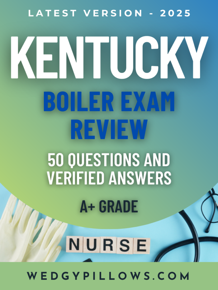 Kentucky Boiler Exam Review