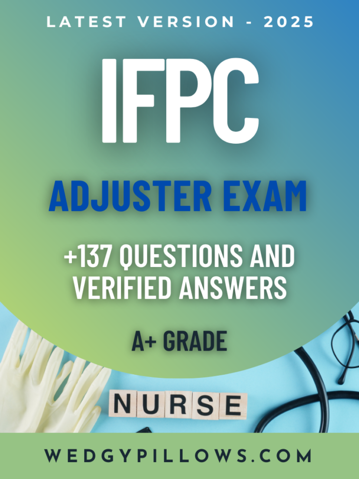 IFPC Test Prep Questions & Answers 70