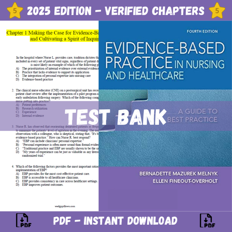 Evidence-Based Practice in Nursing & Healthcare A Guide to Best Practice, 5th Edition by Bernadette